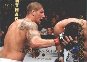 2011 Topps UFC Title Shot - Gold #52 Brendan Schaub Front