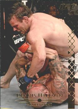 2011 Topps UFC Title Shot - Gold #67 Dennis Hallman Front