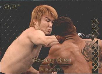 2011 Topps UFC Title Shot - Gold #74 Takanori Gomi Front