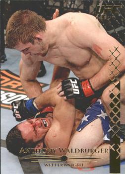 2011 Topps UFC Title Shot - Gold #119 Anthony Waldburger Front
