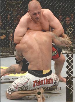 2011 Topps UFC Title Shot - Gold #127 Rob Broughton Front