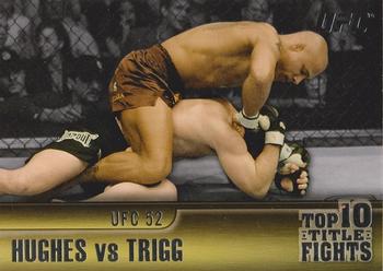 2011 Topps UFC Title Shot - Top 10 Title Fights #TT-2 Matt Hughes / Frank Trigg Front