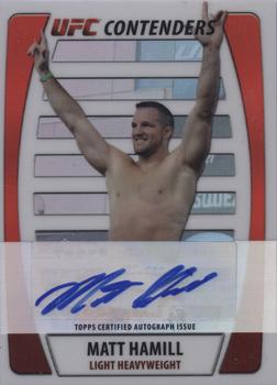 2011 Topps UFC Title Shot - UFC Contenders Autographs Diamond #CA-MH Matt Hamill Front