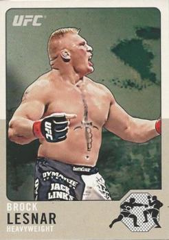 2011 Topps UFC Title Shot - UFC Legacy #L-4 Brock Lesnar Front