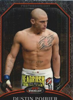2011 Finest UFC #2 Dustin Poirier Front