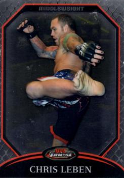 2011 Finest UFC #15 Chris Leben Front