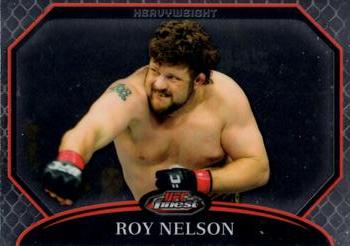 2011 Finest UFC #21 Roy Nelson Front