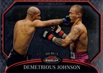 2011 Finest UFC #33 Demetrious Johnson Front