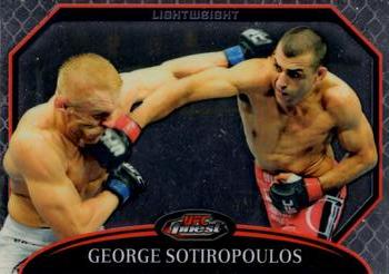 2011 Finest UFC #39 George Sotiropoulos Front