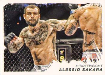 2011 Topps UFC Moment of Truth #106 Alessio Sakara Front