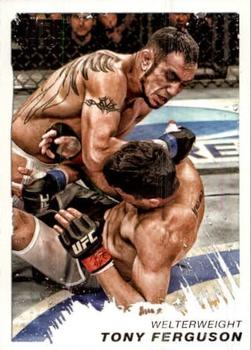 2011 Topps UFC Moment of Truth #16 Tony Ferguson Front