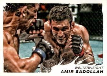 2011 Topps UFC Moment of Truth #18 Amir Sadollah Front