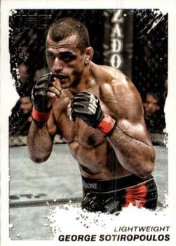 2011 Topps UFC Moment of Truth #20 George Sotiropoulos Front