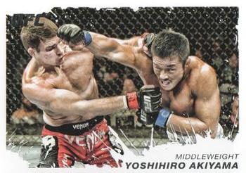 2011 Topps UFC Moment of Truth #22 Yoshihiro Akiyama Front