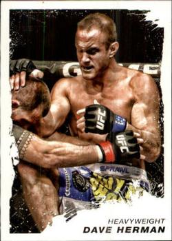 2011 Topps UFC Moment of Truth #23 Dave Herman Front