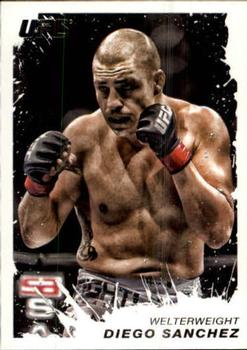 2011 Topps UFC Moment of Truth #27 Diego Sanchez Front