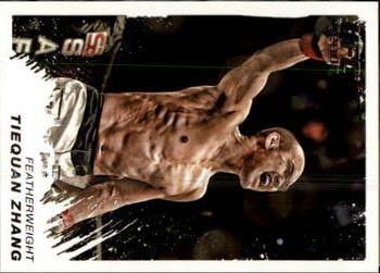 2011 Topps UFC Moment of Truth #37 Tiequan Zhang Front
