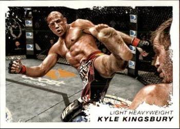 2011 Topps UFC Moment of Truth #38 Kyle Kingsbury Front