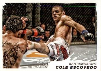 2011 Topps UFC Moment of Truth #58 Cole Escovedo Front