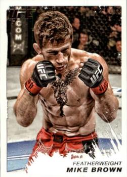 2011 Topps UFC Moment of Truth #92 Mike Brown Front