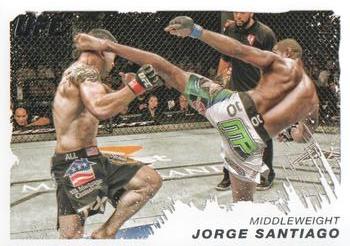 2011 Topps UFC Moment of Truth #120 Jorge Santiago Front