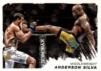 2011 Topps UFC Moment of Truth #165 Anderson Silva Front
