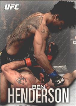2012 Topps UFC Knockout #1 Ben Henderson Front