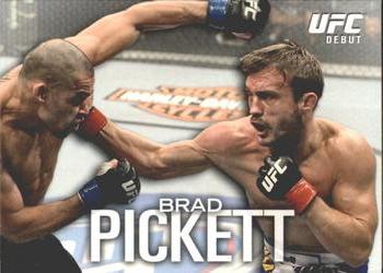 2012 Topps UFC Knockout #5 Brad Pickett Front