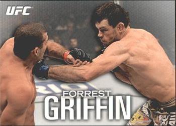 2012 Topps UFC Knockout #30 Forrest Griffin Front