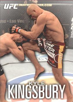 2012 Topps UFC Knockout #51 Kyle Kingsbury Front
