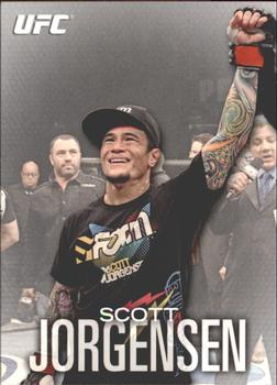 2012 Topps UFC Knockout #61 Scott Jorgensen Front