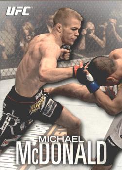 2012 Topps UFC Knockout #62 Michael McDonald Front
