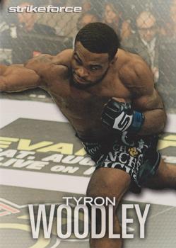 2012 Topps UFC Knockout #71 Tyron Woodley Front