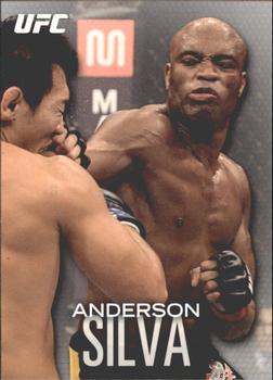2012 Topps UFC Knockout #85 Anderson Silva Front