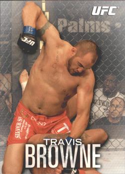 2012 Topps UFC Knockout #92 Travis Browne Front