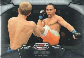 2012 Finest UFC #25 John Dodson Front