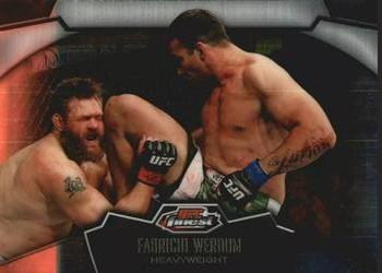 2012 Finest UFC #40 Fabricio Werdum Front