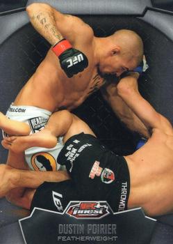 2012 Finest UFC #93 Dustin Poirier Front