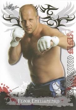 2010 Leaf MMA #1 Fedor Emelianenko Front
