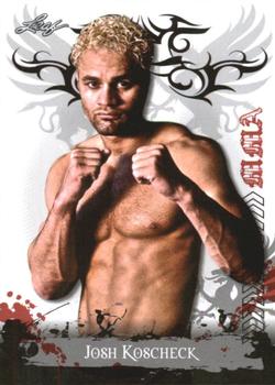 2010 Leaf MMA #15 Josh Koscheck Front