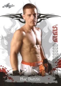 2010 Leaf MMA #19 Mac Danzig Front