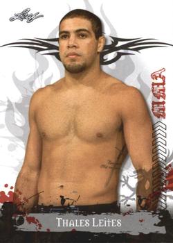 2010 Leaf MMA #24 Thales Leites Front