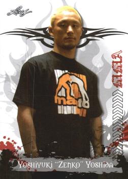 2010 Leaf MMA #27 Yoshiyuki Zenko Yoshida Front