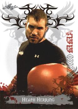 2010 Leaf MMA #28 Heath Herring Front