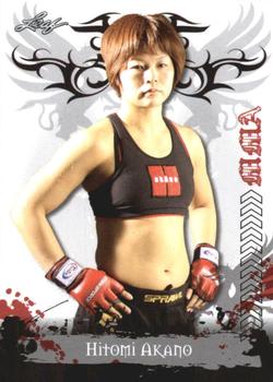 2010 Leaf MMA #51 Hitomi Akano Front