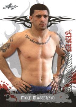 2010 Leaf MMA #52 Mike Massenzio Front