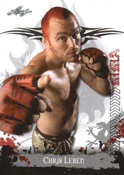 2010 Leaf MMA #58 Chris Leben Front