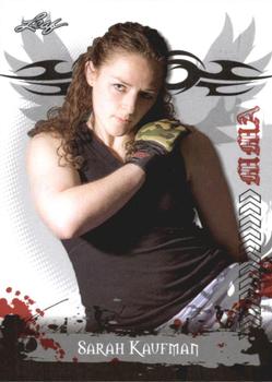 2010 Leaf MMA #72 Sarah Kaufman Front
