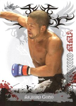 2010 Leaf MMA #76 Akihiro Gono Front