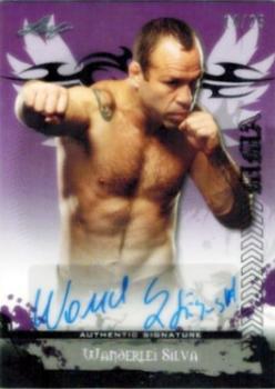 2010 Leaf MMA - Autographs Purple #AU-WS1 Wanderlei Silva Front